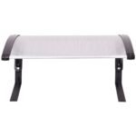 Robotinės vejapjovės garažas su apsauga nuo lietaus ir UV spindulių (Juoda ir balta)