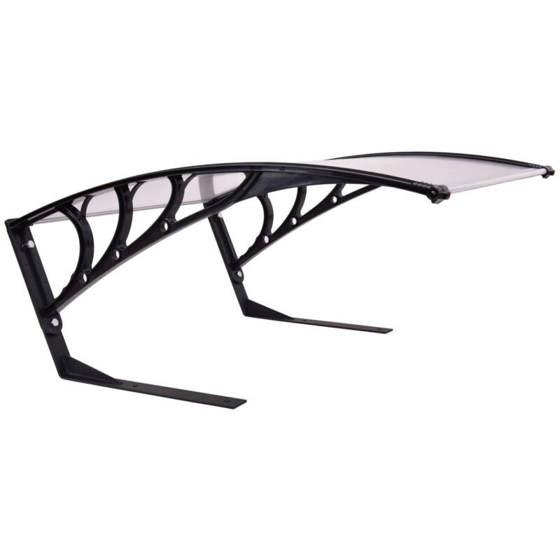 Robotinės vejapjovės garažas su apsauga nuo lietaus ir UV spindulių (Juoda ir balta)