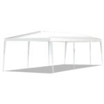 Renginių palapinė su sienelėmis 3x9 m (Balta)