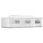 Renginių palapinė su sienelėmis 3x9 m (Balta)