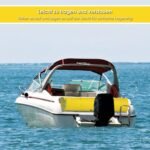 Plaukiojantis vandens kilimėlis 270 x 180 x 3 5 cm (Geltona)