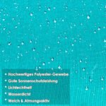 3 metrų skėtis nuo saulės su 3 pakopų stogu ir automatiniu pakreipimu (Žalia)