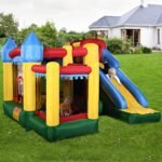 Pripučiama pilis su čiuožykla (Spalvinga)