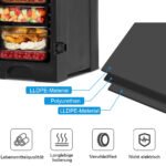 Termoizoliacinis maisto konteineris 77 L (Juoda)