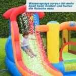 Pripučiama pilis su vandens čiuožykla ir baseinu (Spalvota)