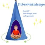 Vaikiška hamako kėdė lizdas (Mėlyna)