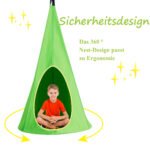 Vaikiška sūpynė-hamakas (Žalia)