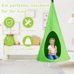 Vaikiška sūpynė-hamakas (Žalia)