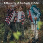 Teleskopinės žygio lazdelės (Juoda)