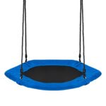 Šešiakampė reguliuojamo aukščio lizdinė sūpynė (Mėlyna)