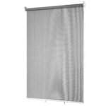 Ritininė žaliuzė su UV apsauga 121 x 181 cm (Pilka)