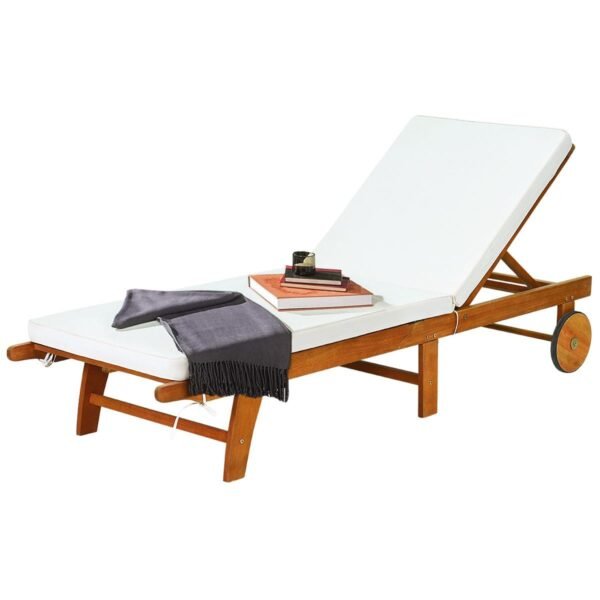 Medinis sulankstomas gultas su reguliuojamu atlošu ir ratukais (Natūrali medžio)