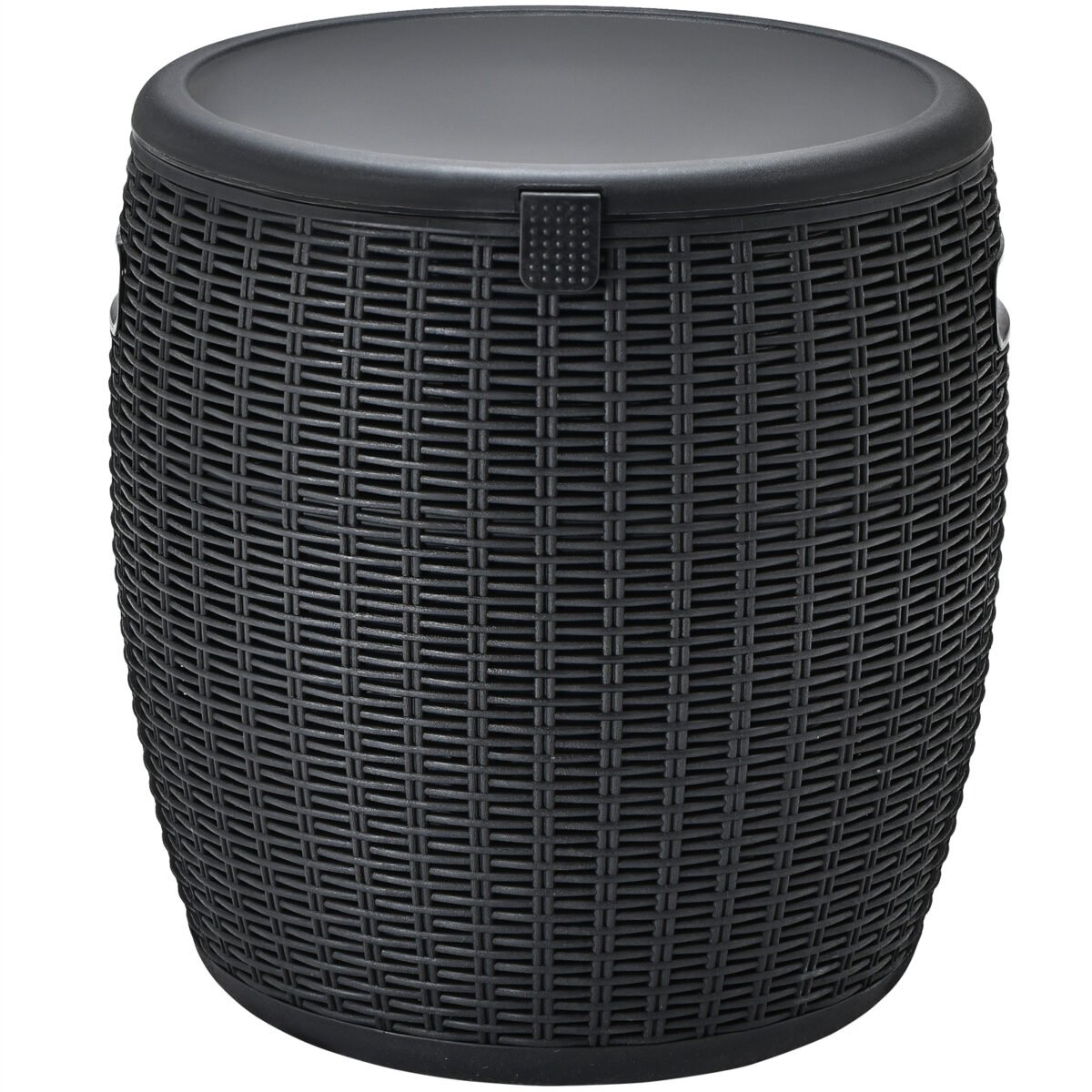 Daugiafunkcis lauko staliukas su aušintuvu (Juoda)