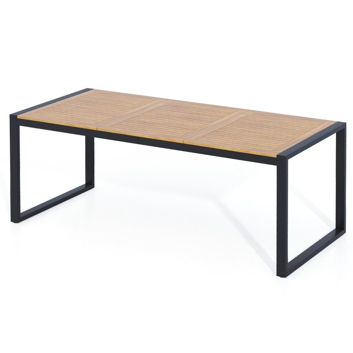 outdoor-esstisch-13528_4_ Stačiakampis akacijos medienos lauko stalas su vieta skėčiui (Natūrali)