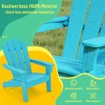 Vaikų "Adirondack" tipo kėdė su ergonomišku atlošu (Turkio)