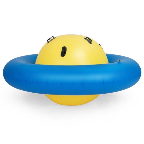 Pripučiama vaikiška supynė-rutulys rolėms šokinėjimui ir laipiojimui (Geltona)