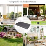 Komfortiška suoliuko pagalvėlė su itin tankiu putplasčiu (Pilka)