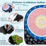 Futbolo smiginis lauko žaidimų rinkinys (Juoda)