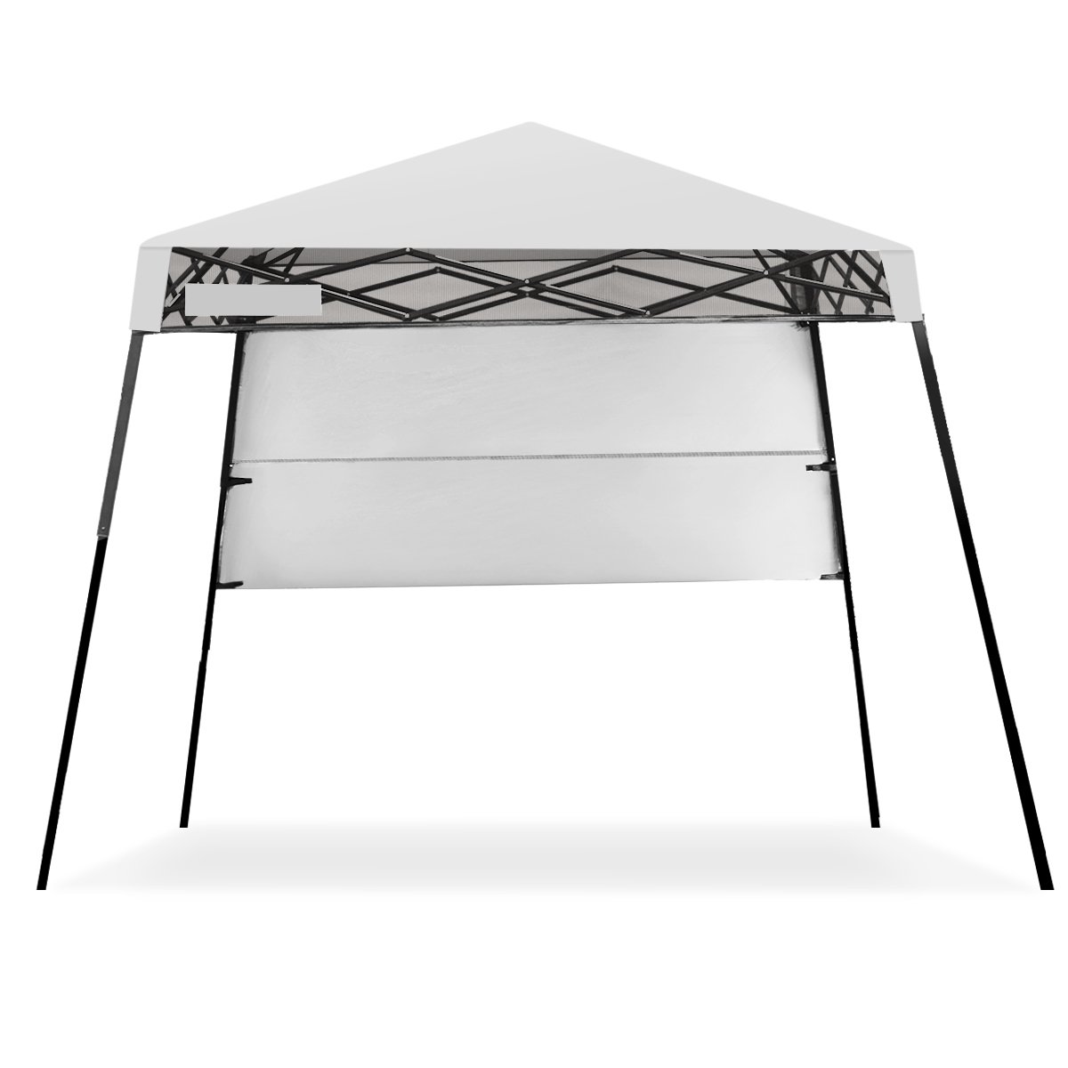 partyzelt-gartenzelt-op70298wh_1_ Nešiojamas sulankstomas paviljonas 181x181x210 cm (Balta)