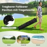 Sodo paviljonas 4x4 m su tinkleliu ir UV apsauga (Pilka)