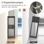 3 pakopų metalinis augalų stovas su stalčiais (Pilka)