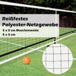 Nešiojamas pickleball tinklas su metaliniu rėmu ir nešiojimo krepšiu (Sidabrinė)