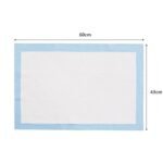 Dresūros paklotai šunims 300 vnt (Mėlyna ir balta)