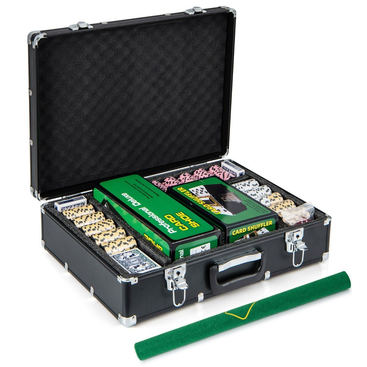 poker-chip-claytec-chips-uy10100bk_1_ Profesionalus pokerio žetonų rinkinys su dėklu (Juoda)