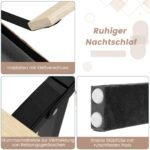 Svirtinis lovos rėmas 200x140 cm su atrama ir atlenkiamu galvūgaliu (Pilka)