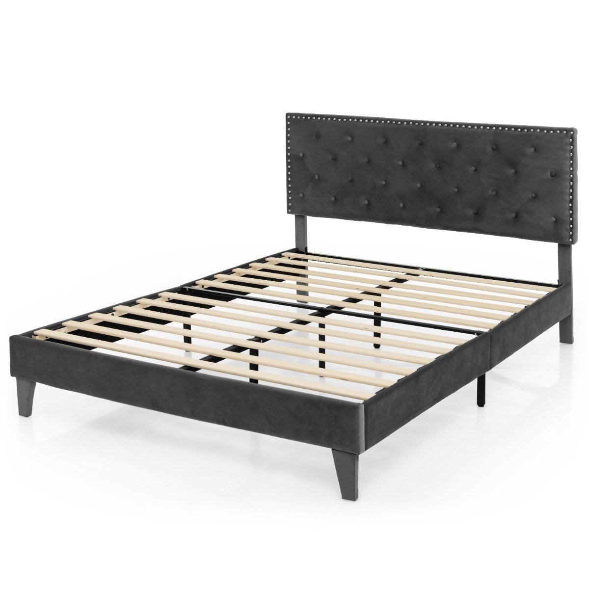 polsterbett-doppelbett-hu10380gr-k_1_ Dvigulė lova 200 x 180 cm su grotelėmis ir atrama galvai pilka (Pilka)