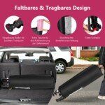 Profesionalus 3m x 3m pavėsinis su šonine sienelė (Rožinė)