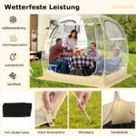 Nešiojama lauko palapinė sporto renginiams (Smėlio)