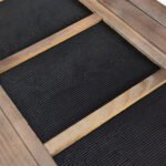 Ištraukiama medinė rampa šunims su neslystančiu paviršiumi (Natūrali medžio)