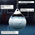 Vandens bokso maišas 50 kg 45 cm diametro (Juoda)