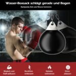 Vandens bokso maišas 50 kg 45 cm diametro (Juoda)