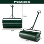 Sodo volas 113 L metalinis vandeniu ar smėliu užpildomas (Žalia)