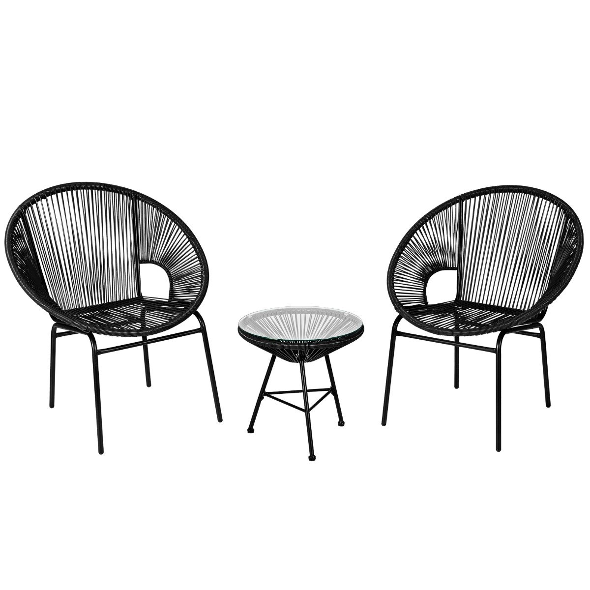 rattan-m_belset-hw66981bk_2_ Trijų dalių lauko baldų komplektas su grūdinto stiklo stalu (Juoda)