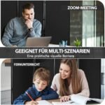 Sulankstomas 4 panelių atskyriklis su ratukais 173 cm (Juoda)