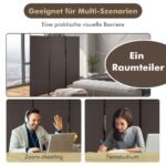 Sulankstomas pertvarų komplektas su ratukais 3 panelės (Ruda)