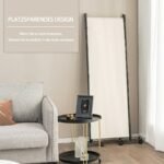 Sulankstomas keturių panelių pertvarų atskirtuvas su ratukais 173 cm (Smėlio)