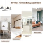 Dvipusis sieninis lentynų komplektas (Ruda)