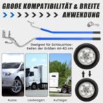 3 dalių padangų keitimo įrankių komplektas su volo laikikliu (Mėlyna)