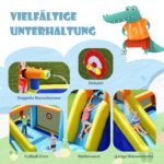 Pripučiama vandens čiuožykla su futbolo motyvais (Spalvota)