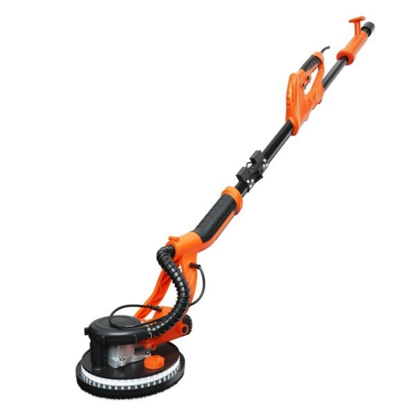 Elektrinis gipso kartono šlifuoklis su dulkių nusiurbimu (Oranžinė)