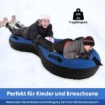 Didelės pripučiamos rogės 200 cm 2 asmenims (Mėlyna)