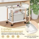 Dvipusis ritininis organizatorius su ratukais (Balta)