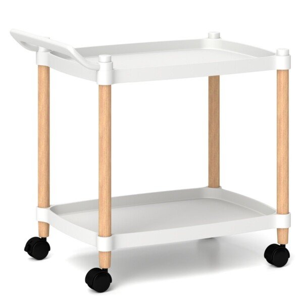 Dvipusis ritininis organizatorius su ratukais (Balta)