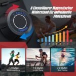 Magnetinis sulankstomas irklavimo treniruoklis (Juoda)