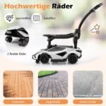 Vaikiškas stumiamasis automobilis su muzika ir šviesomis (Balta)