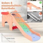 Daugiafunkcė lauko čiuožykla su krepšinio lenta ir tuneliu (Rožinė)